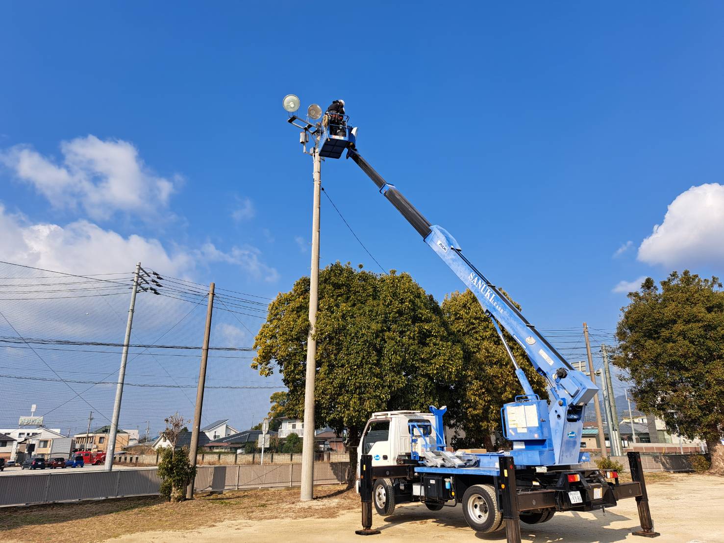 グラウンド照明